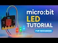 BBC Micro bit LED Tutorial Control Red Green Blue Yellow Lights Easily