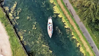 NOWHERE TO GO… Anchored in SWAMPY Canal | Wildlings Sailing