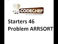 ARRSORT STARTERS 46 CODECHEF
