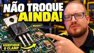 MOSFET queimado: Verifique este circuito antes de trocar! Eletronica Facil
