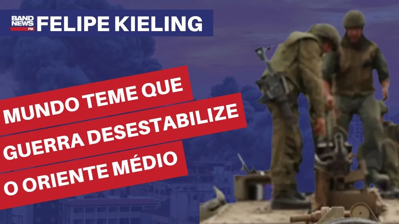 Comunidade internacional teme que guerra em Israel desestabilize o Oriente Médio | Felipe Kieling