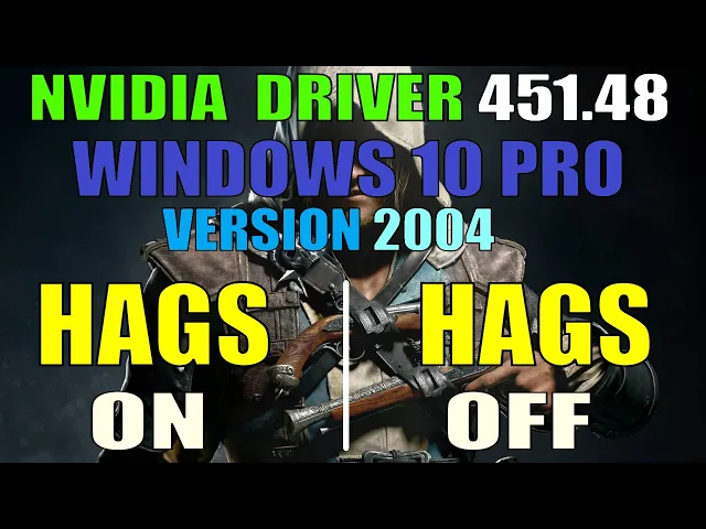 HAGS ON vs HAGS OFF | Hardware Accelerated GPU Scheduling | Nvidia Drivers 451.48 |7 PC GAMES TEST