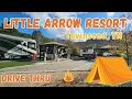 Little Arrow Outdoor Resort DRIVE-THROUGH Best Campground in Townsend TN