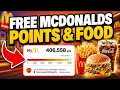 Free McDonald s Food Hack How to get 10K Free McDonalds Points 2026 METHOD