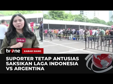 Meski Tanpa Lionel Messi, Warga Tetap Antusias Tukar Tiket FIFA Matchday Indonesia vs Argetina