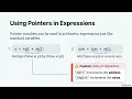 Unit 11 C Pointers Unlocking Memory