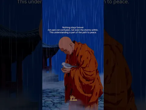 🌧️ Do not fear change. All things are just passing by 🍃 #buddha #buddhism #Ancientbuddhistacademy