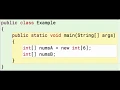 Java Arrays 3 int array variable that is not set - it stays null