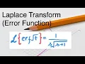 Laplace transform of Error function Maths for Graduates
