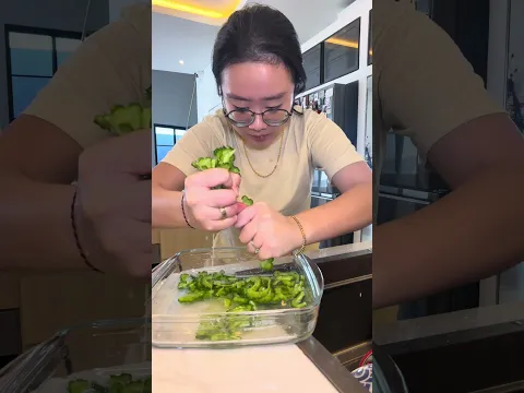 pare tumis udang rebon, udah bener gais?🥒🦐