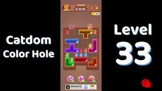 Catdom Color Hole Level 33 Screenshot