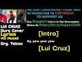 Lui Cruz - Duro Cover (Official Lyric Video)