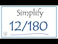 How to Simplify the Fraction