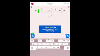 Cryptogram The Solution For Level 119 - Step by Step Word Brain Puzzle