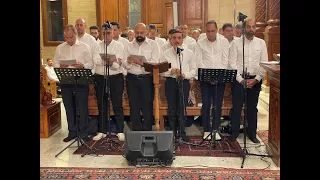 الهوس الثالث في صلوات ليلة  أبوغلمسيس  بقيادة المعلم بولا منير و شمامسة افا انطوني دندنها