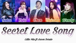 Download How Would SOLAR x YUJU x SEJEONG x WENDY ft CHEN sing SECRET LOVE SONG by Little Mix ft Jason Derulo MP3