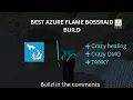BEST AZURE FLAMES BOSSRAID BUILD Deepwoken Flame PvP