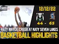 Katy Mayde Creek at Katy Seven Lakes - 2022 Week 17 Basketball Highlights