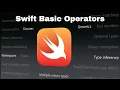 Swift Basic Operators