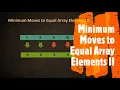 Minimum Moves to Equal Array Elements II LeetCode 462 Coders Camp
