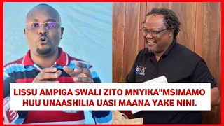 Lissu ampiga maswali magumu Mnyika ndani ya mahakama kesi ya uhaini leo