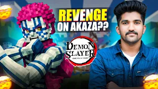Epic AKAZA Fight In Minecraft Demon Slayer 😲🔥 Minecraft Malayalam EP02