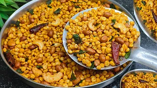 ಮಸಾಲೆ ಕಡಲೆ ಬೇಳೆ ತಿಂಗಳುಗಟ್ಟಲೆ ಸ್ಟೋರ್ ಈ ವಿಧಾನದಲ್ಲಿ ಟ್ರೈ ಮಾಡಿ super snacks recipe