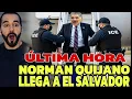 DIOS MIO NAYIB BUKELE RESIVE A NORMAN QUIJANO EN EL AEREOPUERTO DE EL SALVADOR /