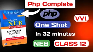 Php One Shot Class 12 NEB - Computer Science