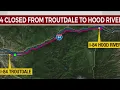 I-84 closed due to extreme winter weather