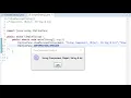 Java Swing Show Message Dialog
