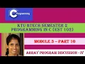 Programs - String length concatenate copy reverse palindrome checking KTU BTech S2 Pgming in C