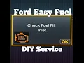 Ford F150 How to Check Fuel Fill Inlet P0457 Check Engine Light DIY using my Snap On Solus Ultra