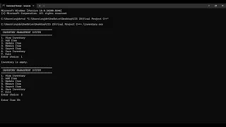 cis 27 final project inventory management system