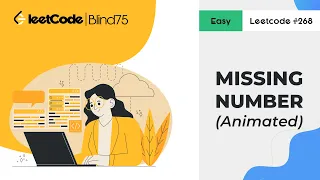 LeetCode 268 Missing Number Animated Brute Force Gaussian Sum XOR Solutions