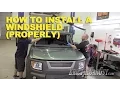 How To Install a Windshield the Right Way - EricTheCarGuy