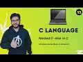 Nested if else in C Language C Tutorial in Hindi