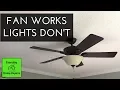 Hunter Fan Lights Don t Work Quick Fix and No Parts Needed