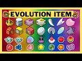 Pokemon Evolution Items