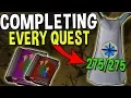 The Power of Completing Every Quest in Oldschool Runescape Main Progress OSRS
