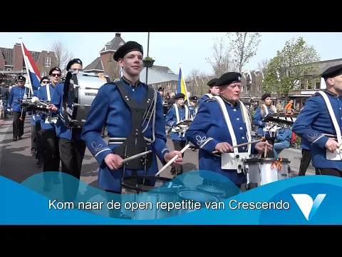 Kom naar de open repetitie van Muziekvereniging Crescendo