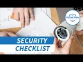 The Complete Checklist for Security Planning