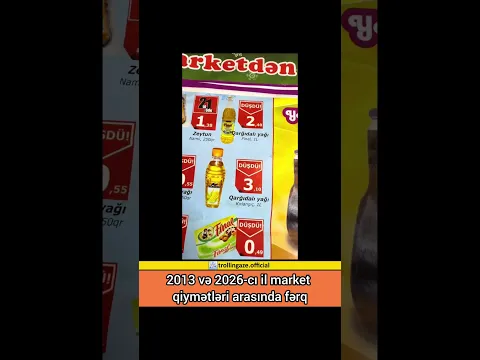 Marketlərdə qiymətlər gün keçdikcə uçur. Bu gün aldığın qiymətə sabah tapa bilmirsən.