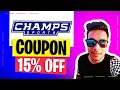 Champs Sports Coupon Code That Works Now Best Champs Sports Promo Code Discount 15 OFF