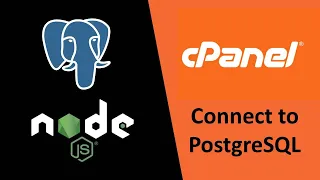 PostgreSQL on cPanel with Express server