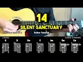14 - Silent Sanctuary Easy Guitar Chords Tutorial For Beginners CHORDS