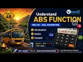 SQL Journey Mile 48 - ABS Function