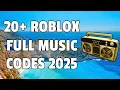 Lagu 20+ Roblox volledige muziekcodes/ID's (december 2025) *WERKENDE* ROBLOX-ID
