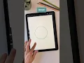 How to DRAW the PERFECT CIRCLE in PROCREATE