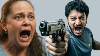 QUEM AMA CUIDA: TOM DA TIRO NO CORAÇÃO DE ELISA E JOGA BASTÃO NA CABEÇA DE ELENICE APÓS REVELAÇÃO